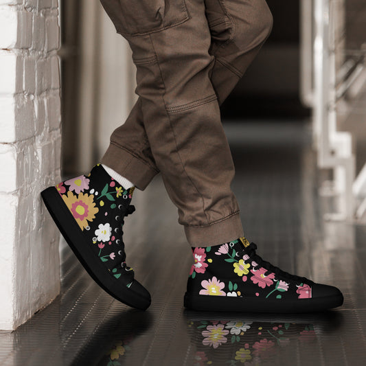 FLOWERS HIGH SHOE