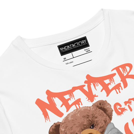 NEVER GIVE UP BEAR T