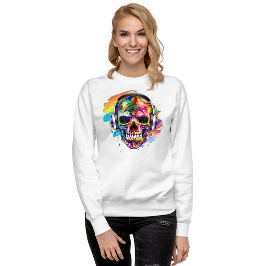 SPLASH SKULL SWEAT